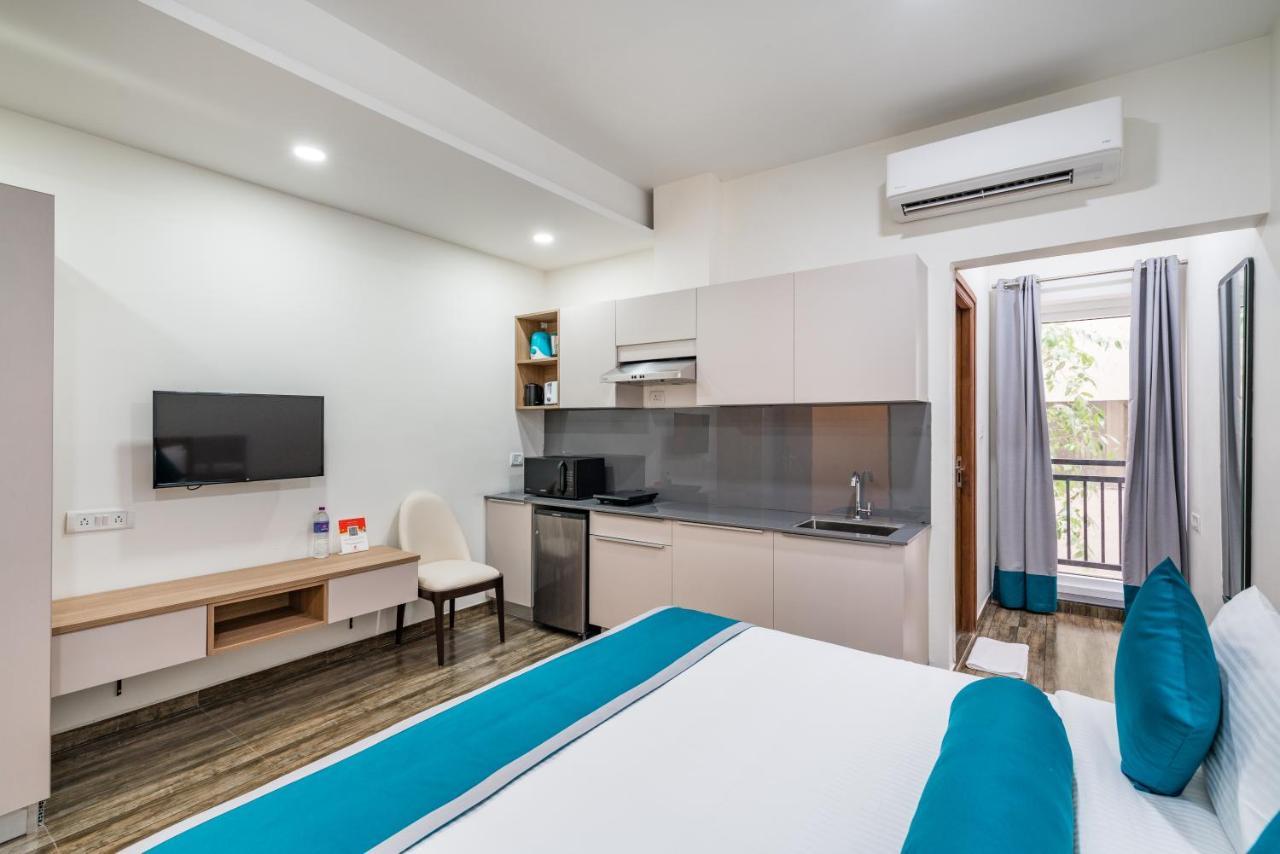 היידראבד Skyla Studios & Suites - Hitech City מראה חיצוני תמונה